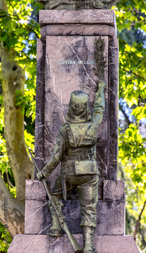 Detalle monumento al capitan melgar photo