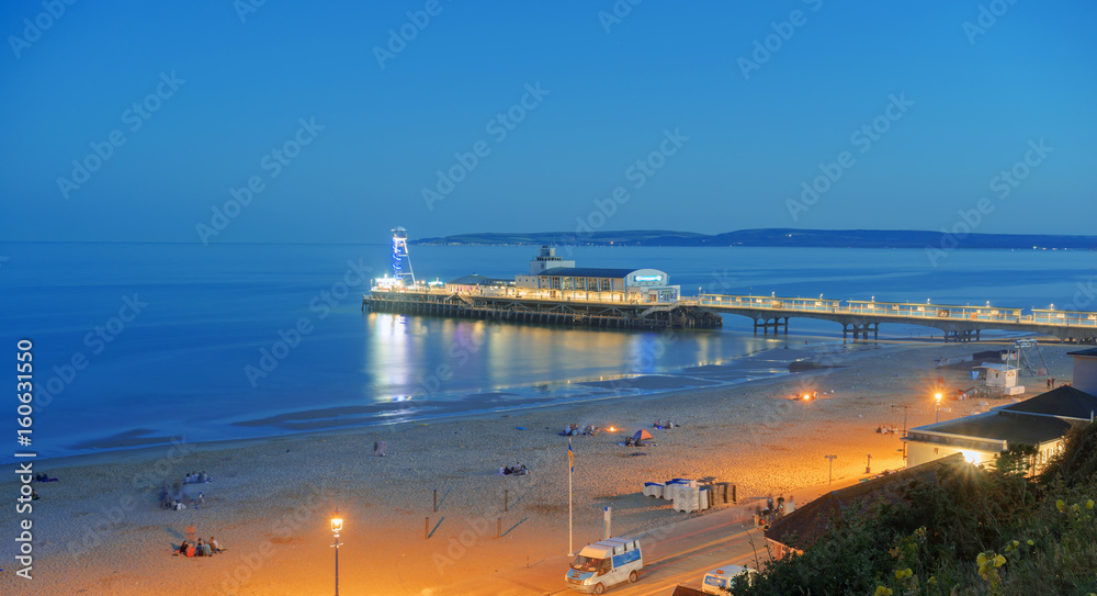 Bournemouth seafront skyline