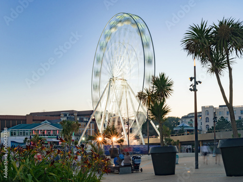 Canvas-taulu Bournemouth seafront skyline
