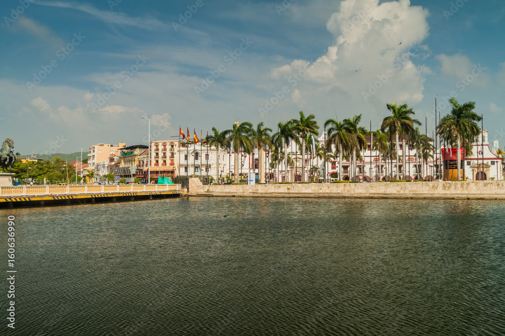  Muelle de los Pegasos port in Cartagena, Colombia