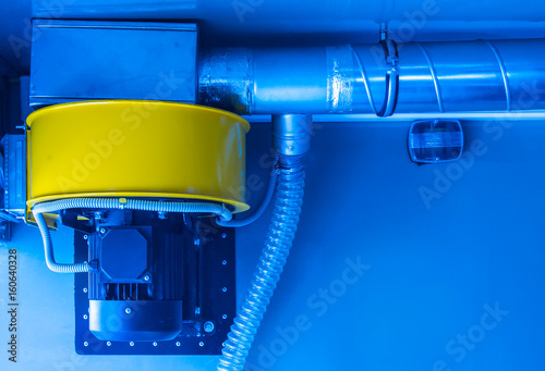 Картината върху платно Exhaust ventilation. Exhaust device.