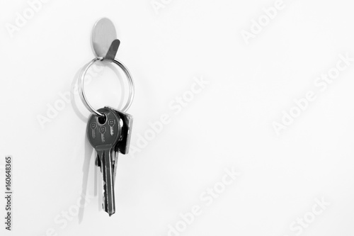 Keys on the hanger