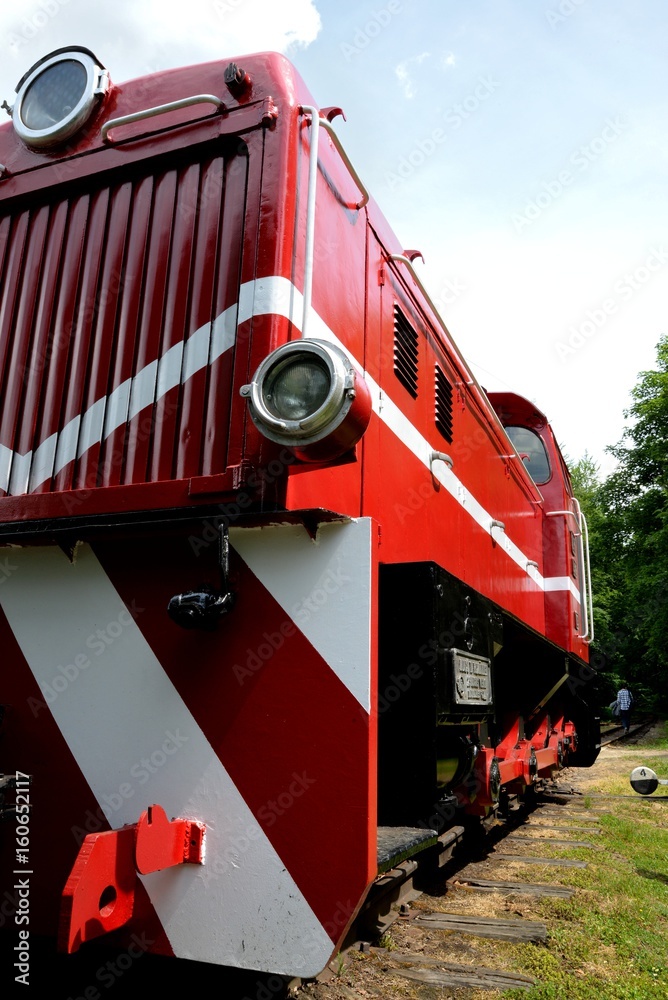 Narrow gauge railway Bieszczady forest track and attractions