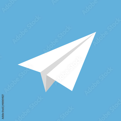 Wallpaper Mural Paper plane. Vector. Torontodigital.ca