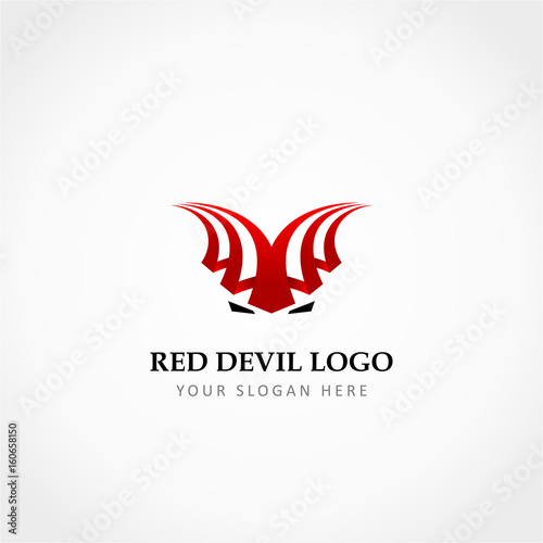 Fototapeta Naklejka Na Ścianę i Meble -  Devil Logo