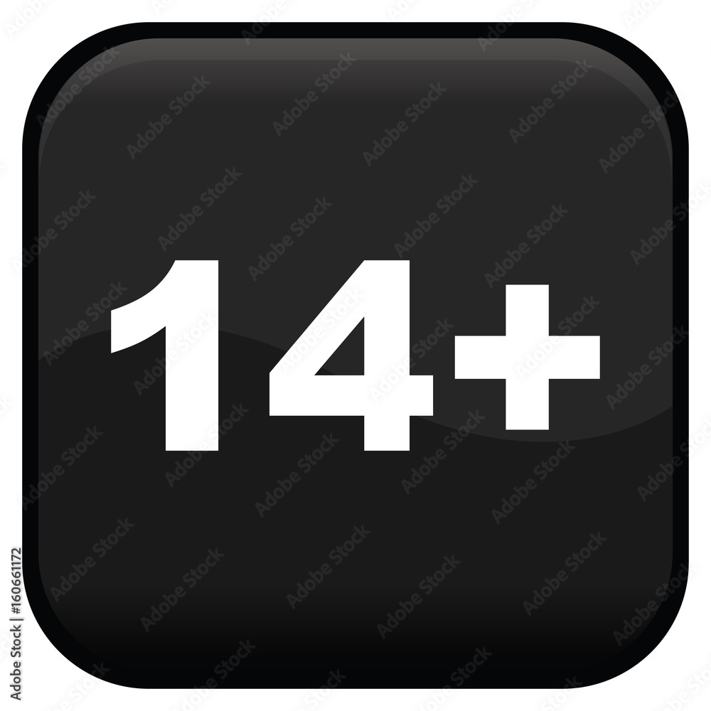 Fototapeta premium 14+ icon