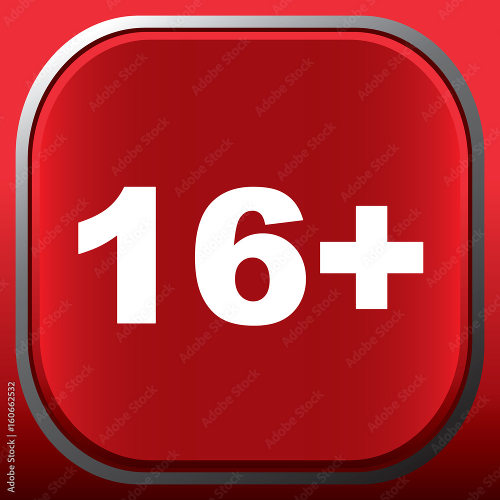 Fototapeta premium 16+ icon