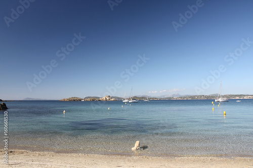 Porquerolles, plage du langoustier