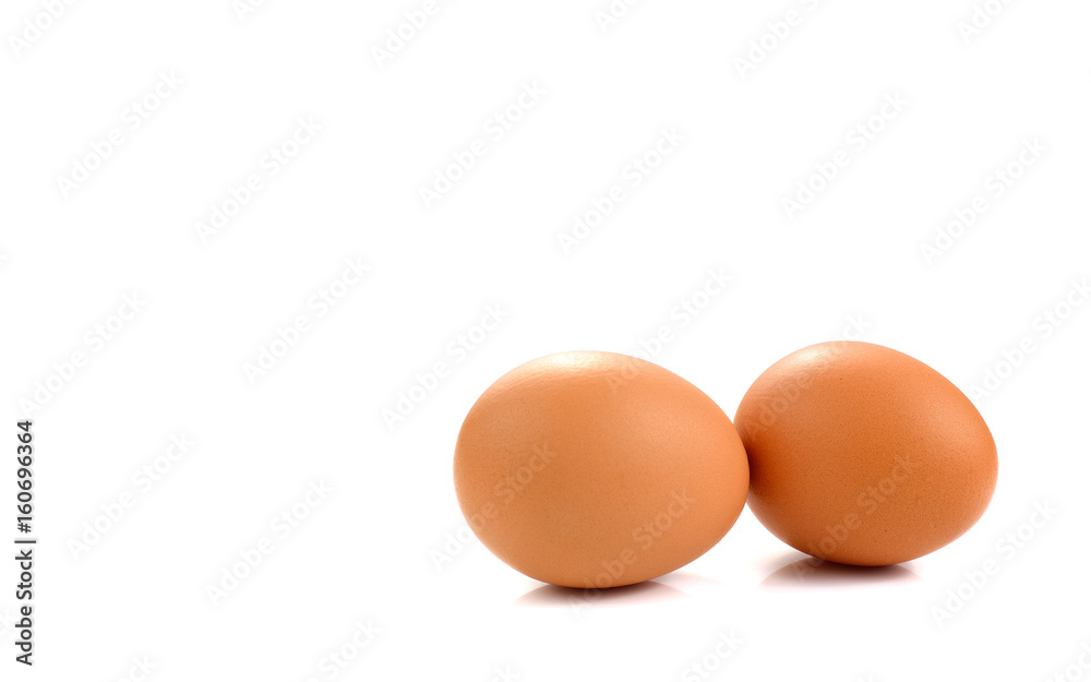 eggs isolated on white background eggs isolated on white background