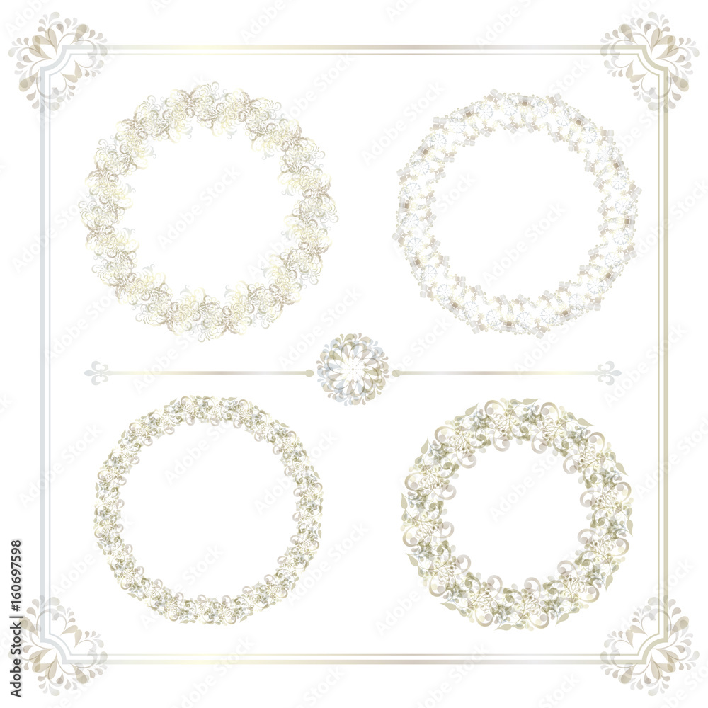 abstract frame set abstract frame set