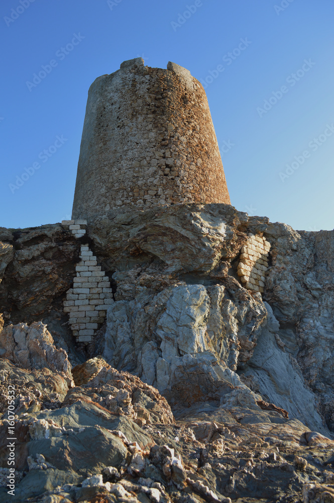 Naklejka premium Torre di pixinni' , Domus de Maria Sardegna
