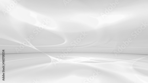 white futuristic background