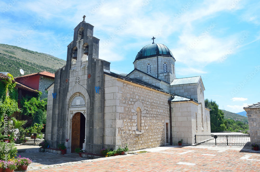 Храм Успения Божией Матери в монастыре Тврдош. Босния и Герцеговина