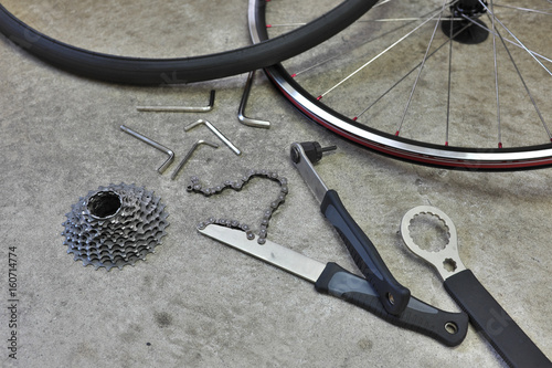 ロードバイク整備