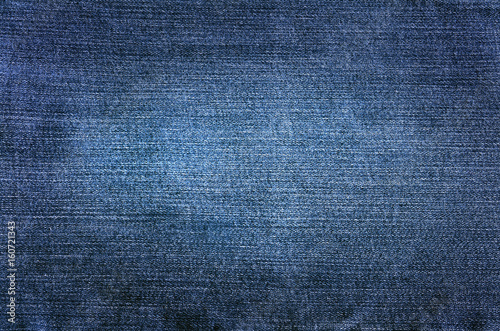Blue Denim Fabric Abstract