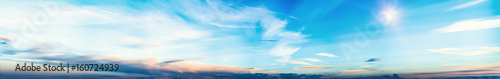 Sky panorama art day summer