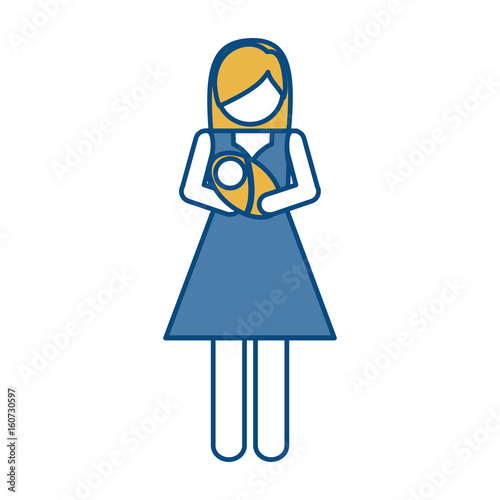 pictogram woman icon