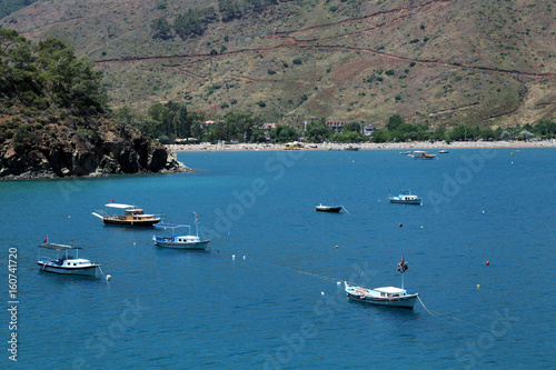 Fishermen boats in Adrasan Harbor, Kumluca, Antalya © 79mtk