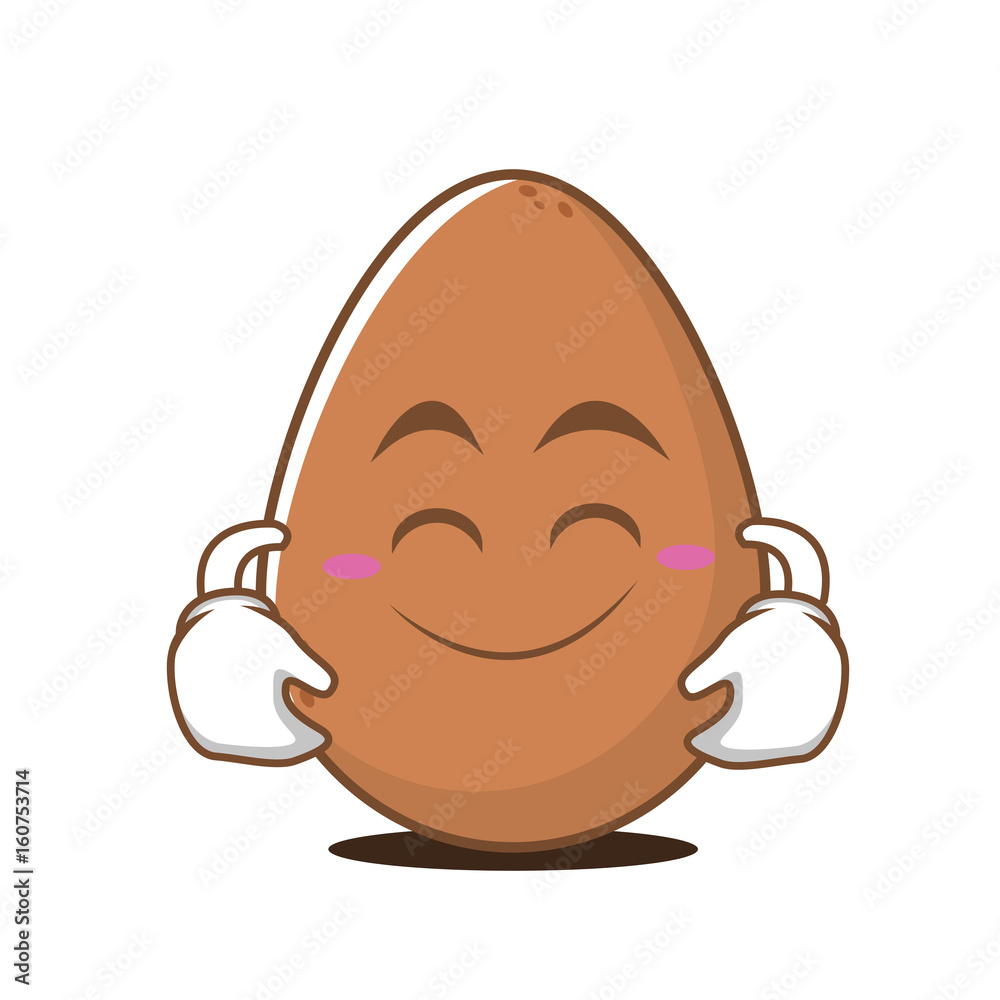 Cute smile egg cartoon character Stock Vector | Adobe Stock Cute smile egg cartoon character Stock Vector | Adobe Stock