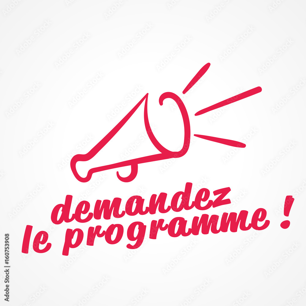 Vecteur Stock demandez le programme Adobe Stock