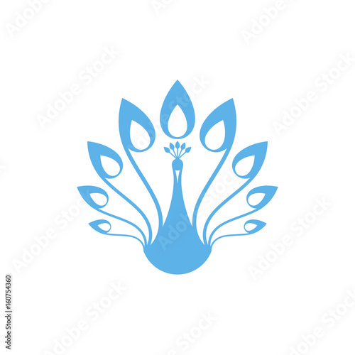 Peacock. Logo