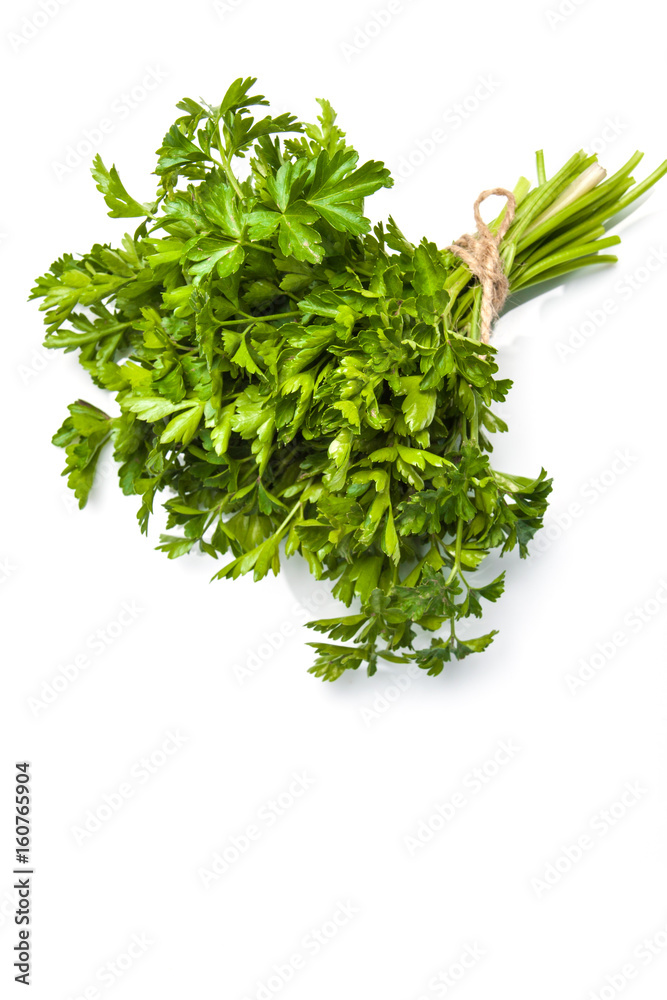 Obraz premium Fresh parsley isolated