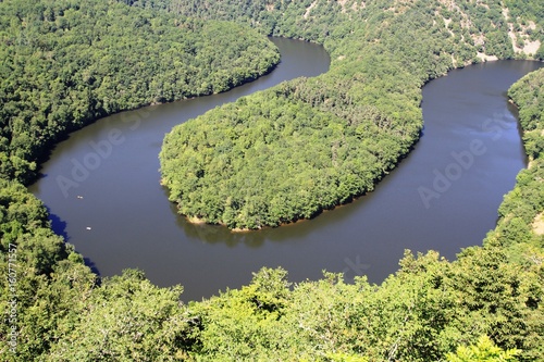 méandres de Queille, Auvergne photo