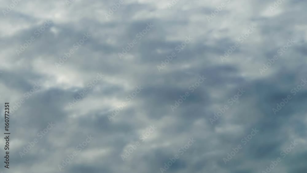 Stratocumulus cloud running in rainy season Stratocumulus cloud running in rainy season