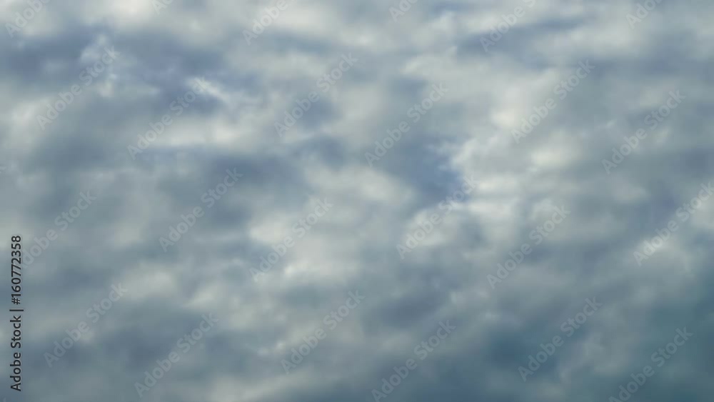 Stratocumulus cloud running in rainy season Stratocumulus cloud running in rainy season