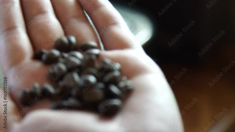 Slow motion : Making a coffee in slow motion 120fps Slow motion : Making a coffee in slow motion 120fps