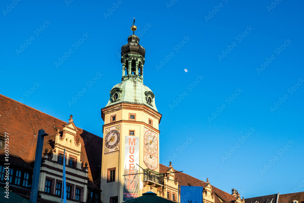 Obraz premium Altes Rathaus Leipzig