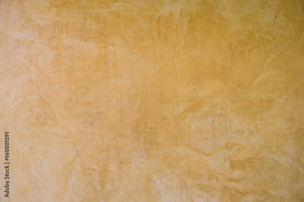 Concrete Wall Yellow Color Background Concrete Wall Yellow Color Background