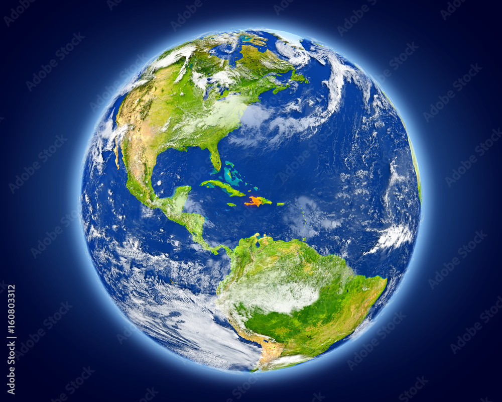 Haiti on planet Earth