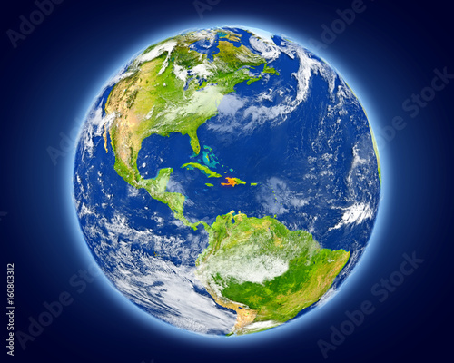 Haiti on planet Earth