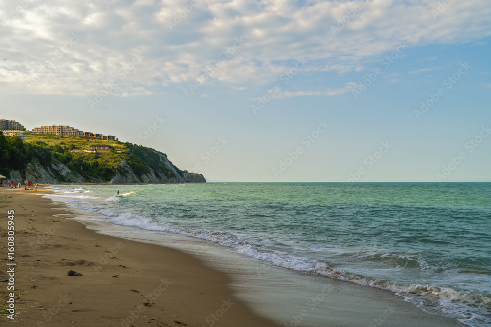 A beautiful beach, concept of travel