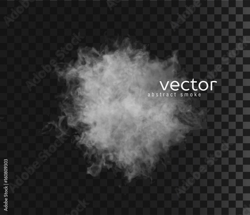 Vector illustration of smoky shape.