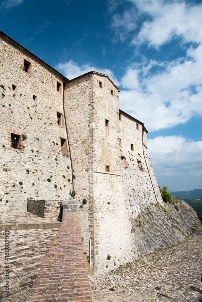 Castle of San Leo. The fortress of Cagliostro. Rimini