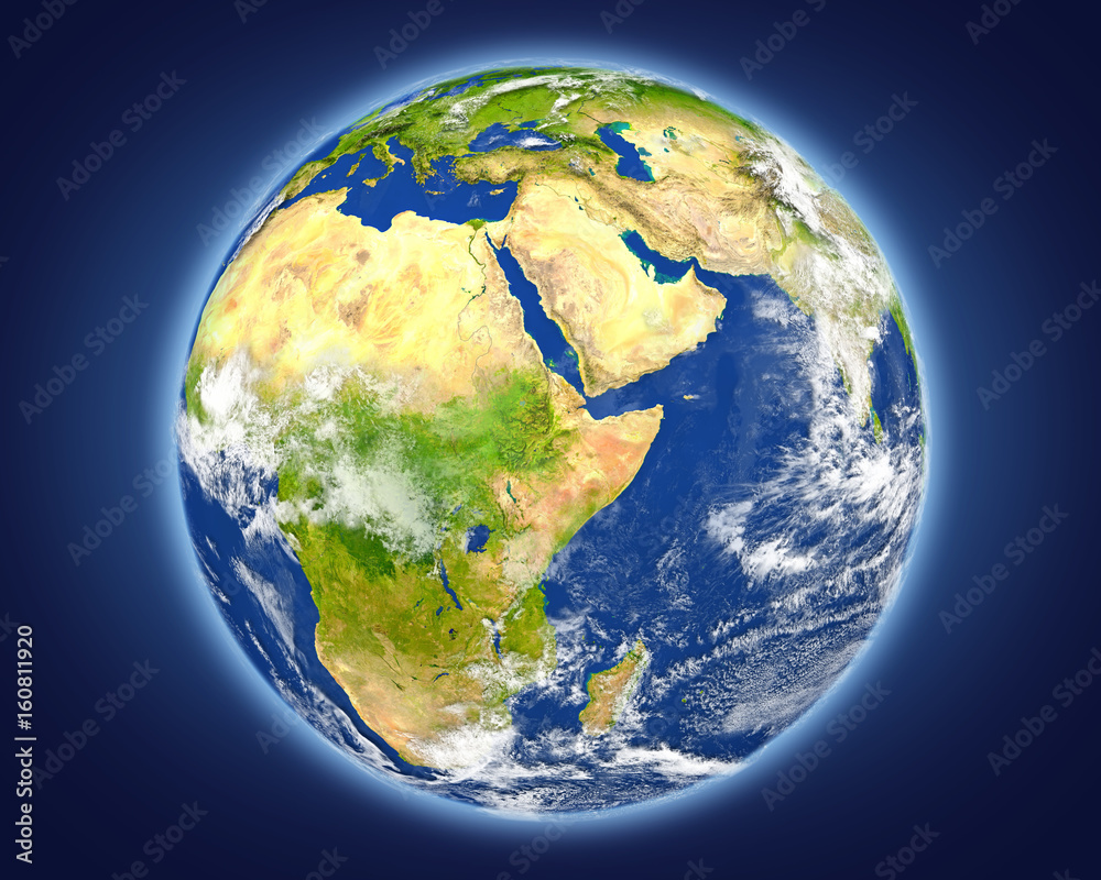 Ethiopia on planet Earth