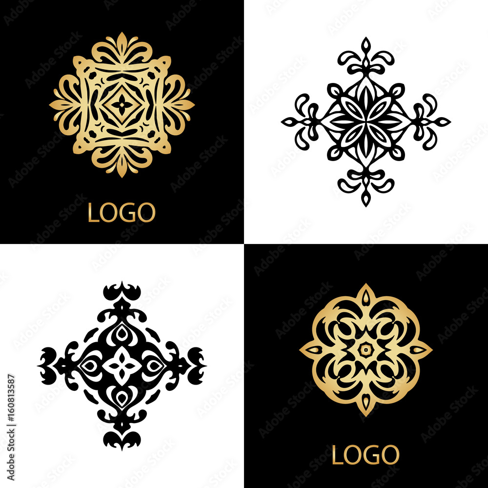 Luxury Logo template ornamental business sign