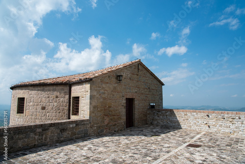 Castle of San Leo. The fortress of Cagliostro. Rimini