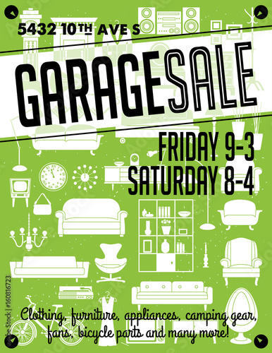Garage Sale Poster