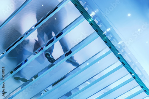 Modern Glass Staircase