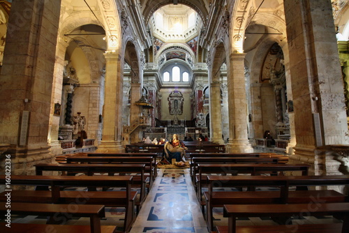 Cattedrale di Cagliari. Navata centrale