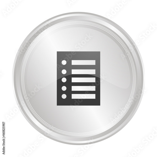 Liste - Verchromter Button
