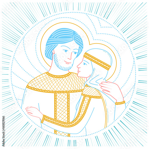 Icon Peter and Fevronia in Russia