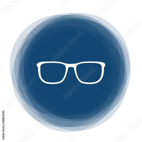 Abstract round button - glasses - sunglasses