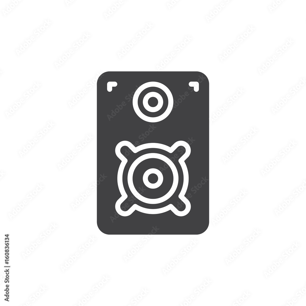 Loud speaker icon vector, filled flat sign, solid pictogram isolated on white. Symbol, logo illustration. Pixel perfect Loud speaker icon vector, filled flat sign, solid pictogram isolated on white. Symbol, logo illustration. Pixel perfect