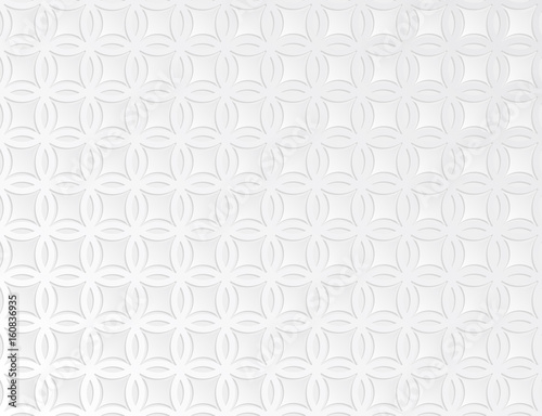 White pattern background.