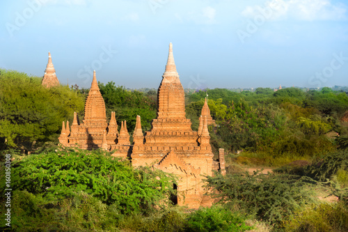 myanmar bagan temples light burma travel Pagan Kingdom