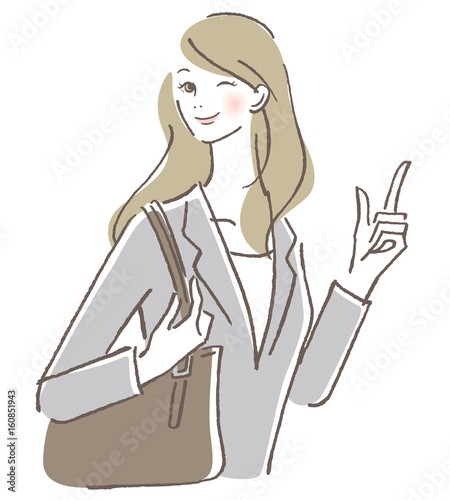 女性　スーツ
